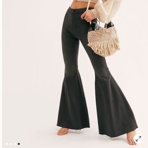Free people black float on flares